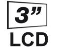 3 tums LCD