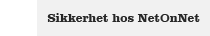 Sikkerhet hos NetOnNett