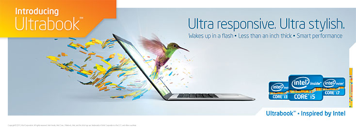 Intel introducerar Ultrabook