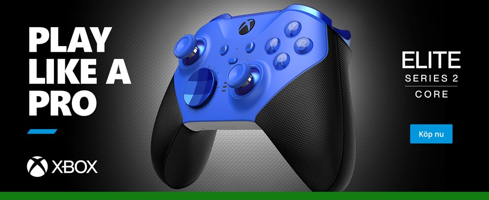 Xbox Elite Series 2 Core trådlös handkontroll.