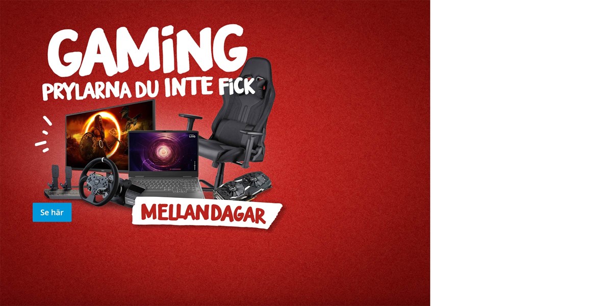 Mellandagarna på NetOnNet. 