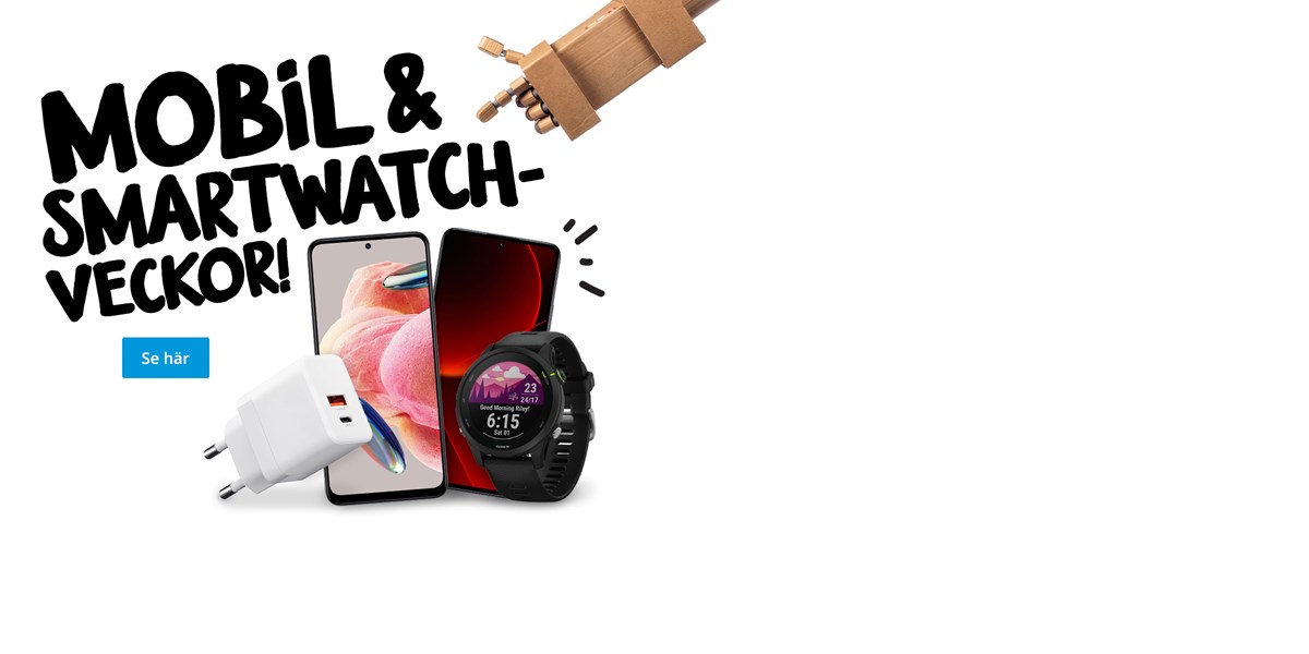 Mobil & Smartwatch-veckor! Se här.