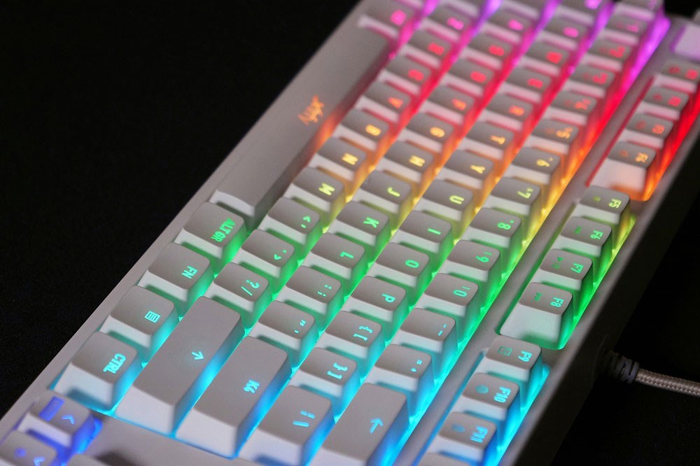 CHERRY XTRFY K4 TKL RGB WHITE | NetOnNet