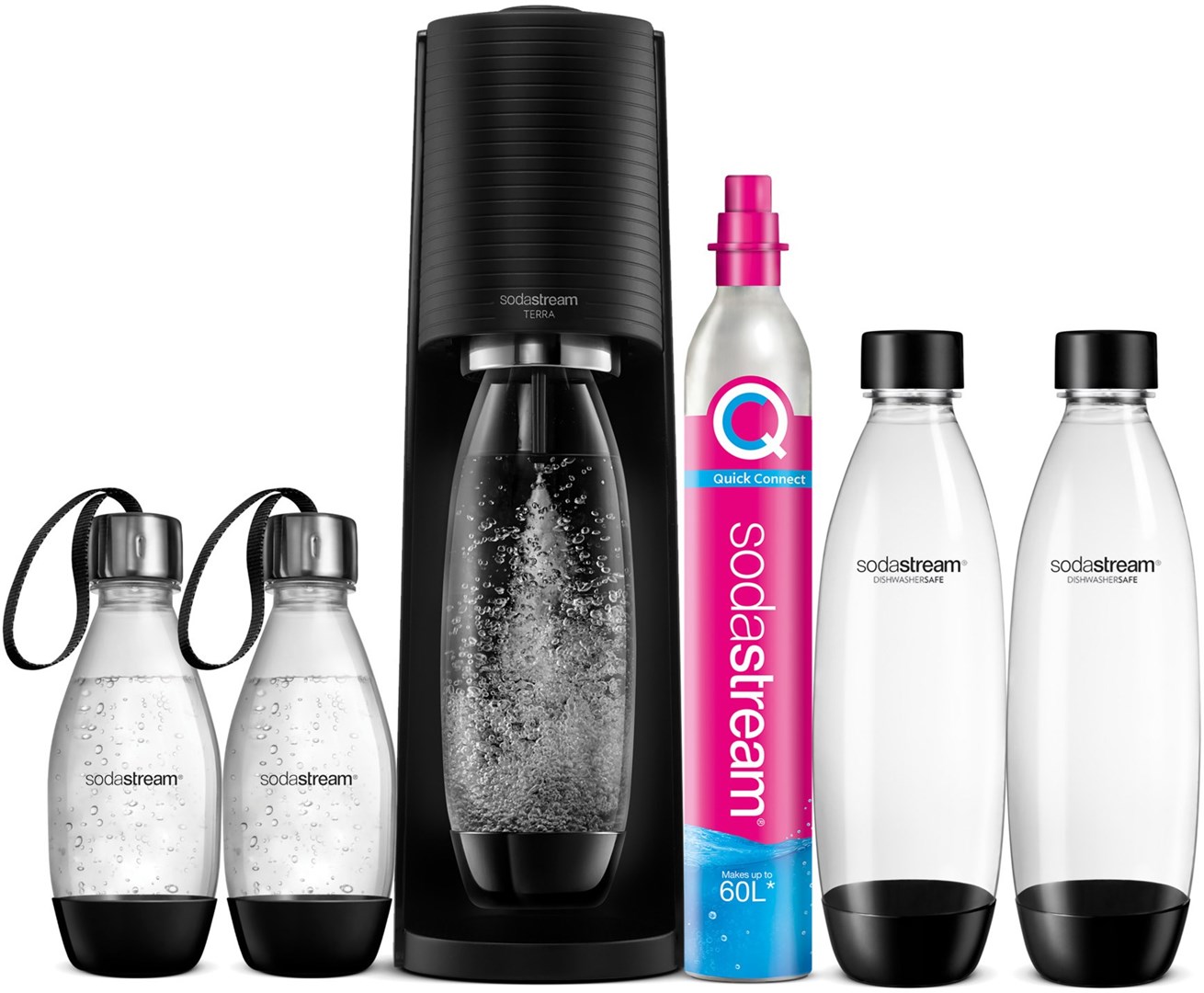 SodaStream Terra Black Gigapack