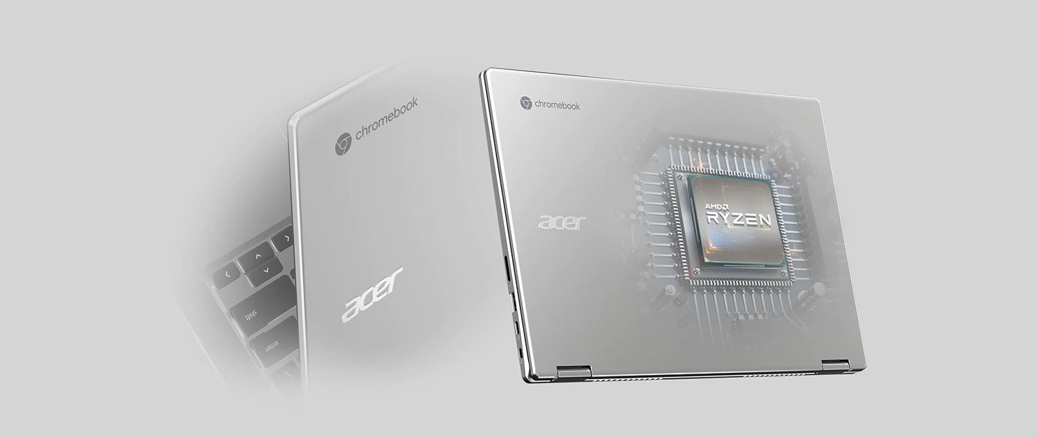 14 Acer Chromebook Med Chassi Av Aluminium