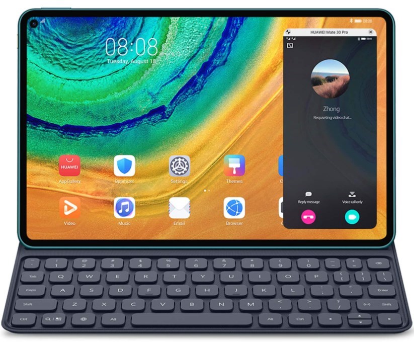Huawei MatePad Pro Smart Keyboard Gray