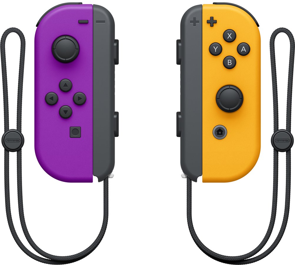 Nintendo Switch Joy-Con Pair N.Purple/N.Orange | NetOnNet