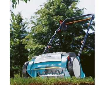 Gardena EVC 1000 - Kraftfull elektrisk vertikalskärare för en mossfri ...