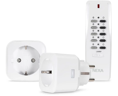 Nexa MYCR-2 Plug-In 2-pack with Remote | NetOnNet