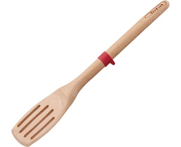 Tefal Ingenio Wood Slotted Angle Spatula