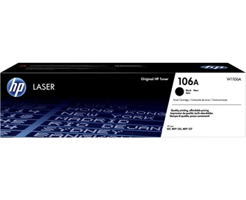 LaserJet 106A black toner cartridge