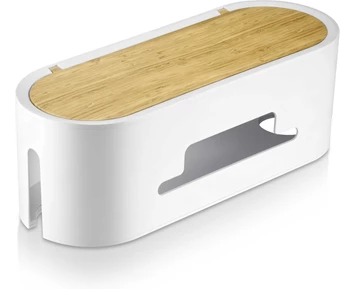 Andersson Cable box wood with pop up lid large