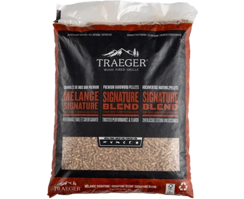 Traeger Competition Blend Hartholzpellets 9 Kg – Süß-nussiges Aroma, FSC-zertifiziert, 100% Natürlich Für Pelletgrills