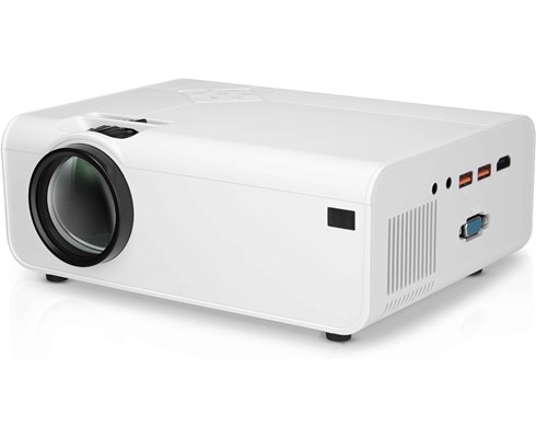 Kompakt Full HD-projektor med smidig fjärrkontroll