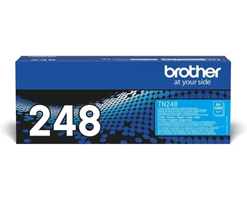 Brother TN248C Cyan toner cartridge, 1K