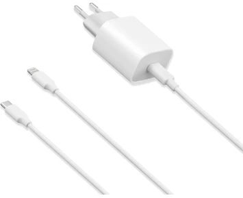 ON WLC-L1100 - Wall Charger 12W + USB-C - Lightning 1m