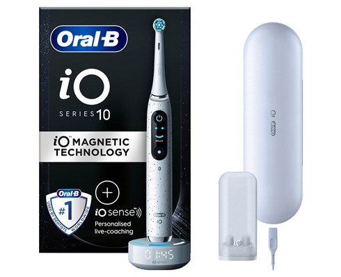 Smart eltandborste iO10 med AI-teknik & trycksensor
