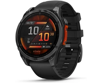 Garmin Fenix 8 AMOLED 47mm, Slate Gray Steel/Black