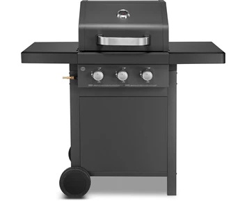 ON BBQ Gas Grill 3 Burner 48x40cm