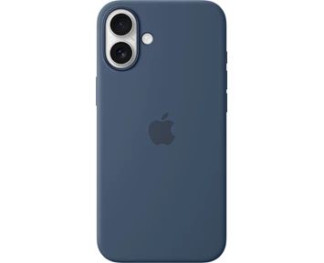 iPhone 16 Plus Silicone Case with MagSafe - Denim