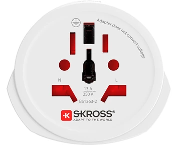 SKROSS Travel Adapter - World to Europe