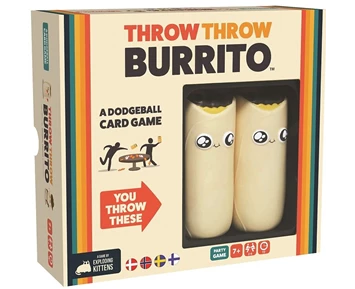 Exploding Kittens Throw Throw Burrito A Dodgeball Card Game (Nordic)