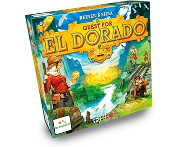 Lautapelit Quest for El Dorado (Nordic+Eng)