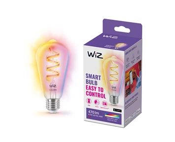 WIZ Wi-Fi RGB 40W ST64 E27
