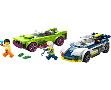 LEGO City Police Jakt med polisbil och muskelbil 60415