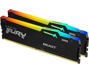 Kingston FURY Beast RGB (2x16GB) / 6000 Mhz / DDR5 / CL36 / KF560C36BBE2AK2-32