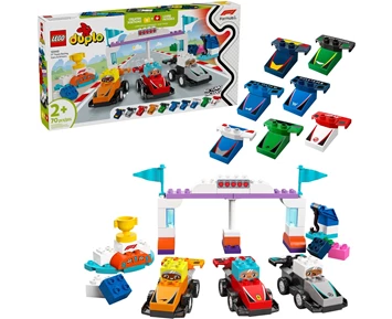 LEGO - DUPLO Town - F1® Team – racerbilar och förare (10445)