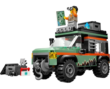 LEGO City Great Vehicles 4-hjulsdriven terrängbil för bergskörning 60447