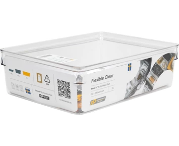 Nordiska Plast Förvaringslåda Flexible Clear 5L
