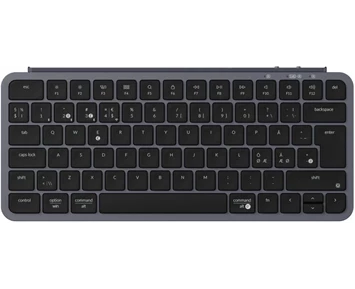 Keychron B1 Pro Ultra-Slim Wireless Keyboard Tri-Mode Space Grey