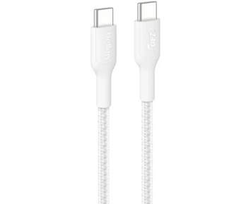 Belkin USB-C To USB-C 240W 2.0 Braided charging cable PCR 1m