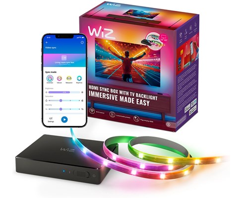 HDMI Sync Box med TV-bakgrundsbelysning, 55-65 tum