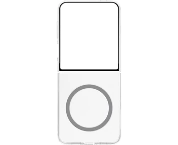 Galaxy Flip7 Clear Magnet Case