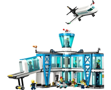 LEGO City Flygplats med flygplan 60502
