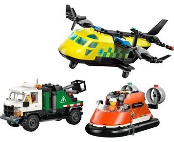 LEGO LEGO City Great Vehicles Flygplan, servicebil och svävare 60505
