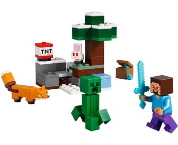 LEGO LEGO Minecraft Steves taigaäventyr 21583