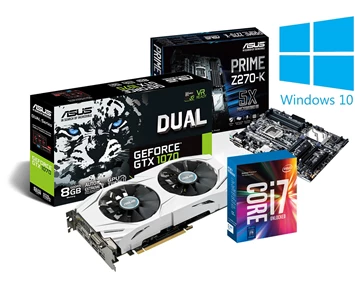 Intel i7-7700K+Z270-K+OS+GTX1070 | NetOnNet