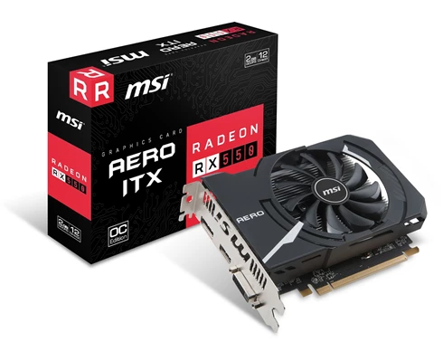 MSI RADEON RX 550 AERO ITX 2G OC | NetOnNet