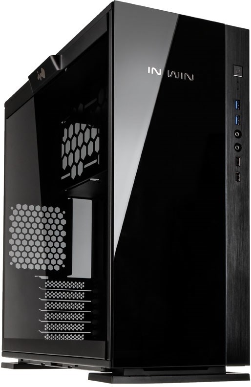 InWin 305 Midi-Tower - black | NetOnNet