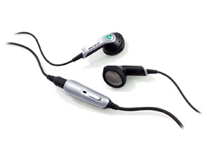Casque Audio Stéréo Sony Ericsson HPM-64D - Blanc, Avec Micro Intégré, Basse Reflex - Neuf D'origine