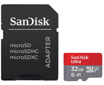 SanDisk 32GB Ultra microSDHC+