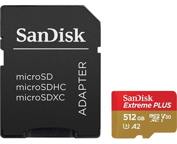 SanDisk Extreme MicroSD 512GB