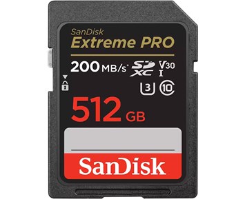 SanDisk Extreme PRO SD 512GB