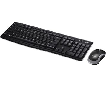 Renewed Logitech Wireless Combo MK270 with Keyboard and Mouse 