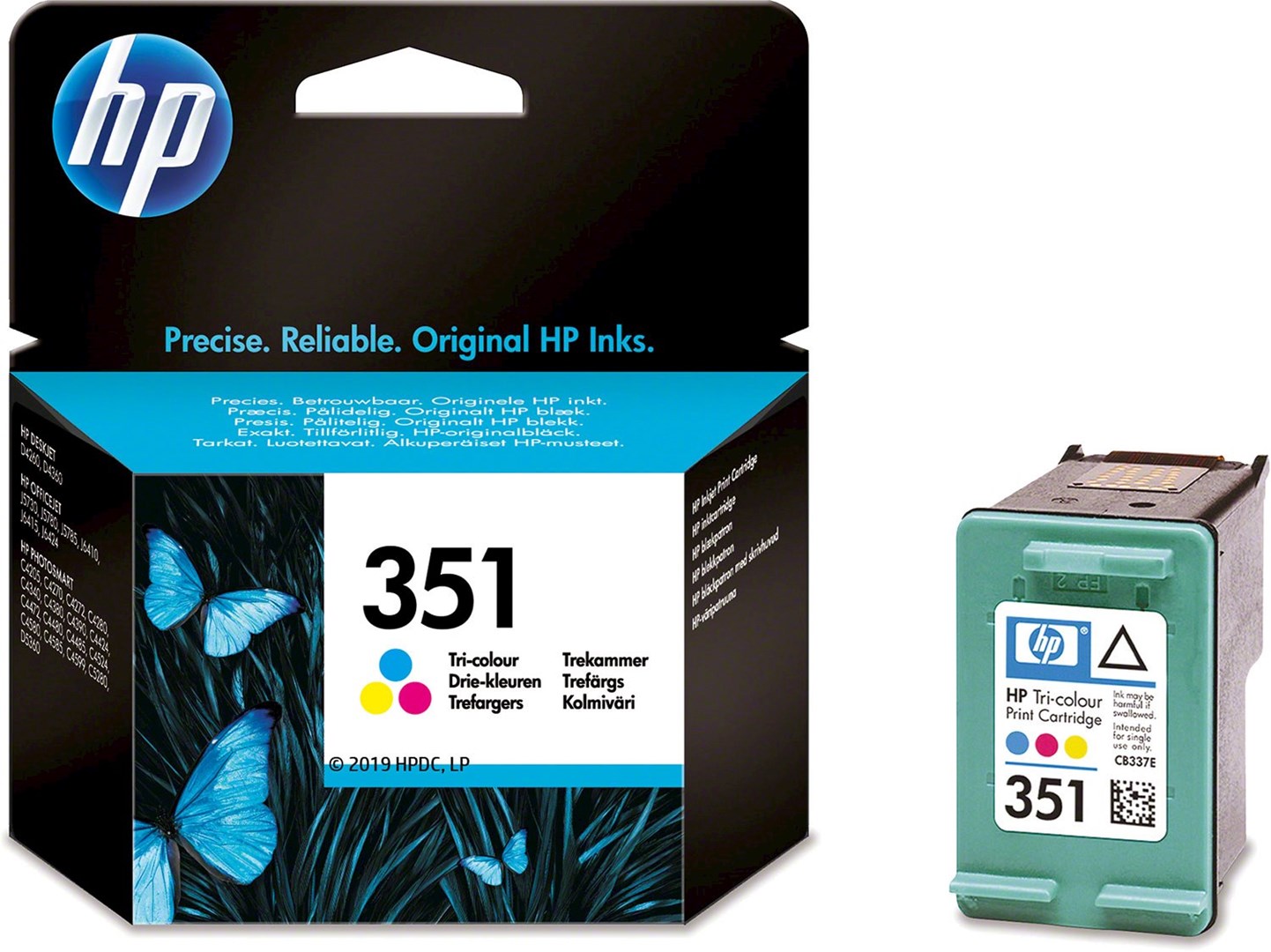 HP 351 Color - HP 351 Tri-Colour bläckpatron (CB337EE)