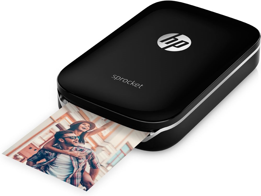 HP Sprocket Photo Printer Black